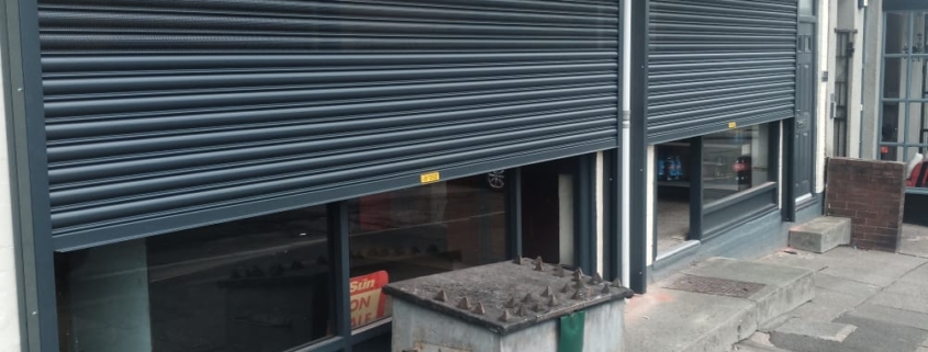 roller shutter repaired in Macclesfield by UK Doors & Shutters